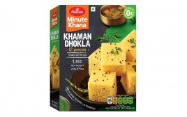 Haldiram's Minute Khana Khaman Dhokla  Box  256 grams